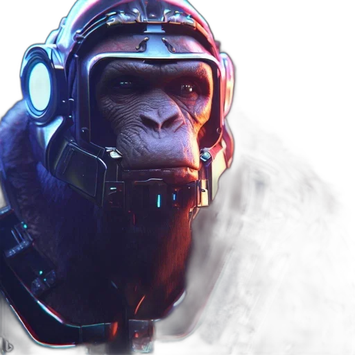 animal, face, robot, mask transparent PNG cut-out