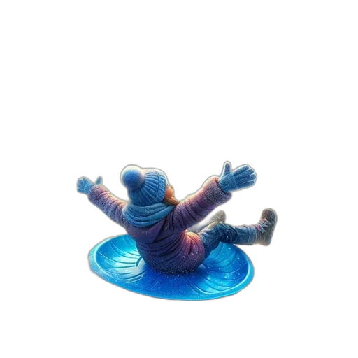 creature, bottle, robot, 3d render transparent PNG cut-out