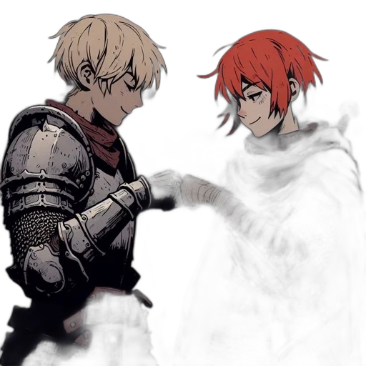 sword, weapon, mask, concept art transparent PNG cut-out