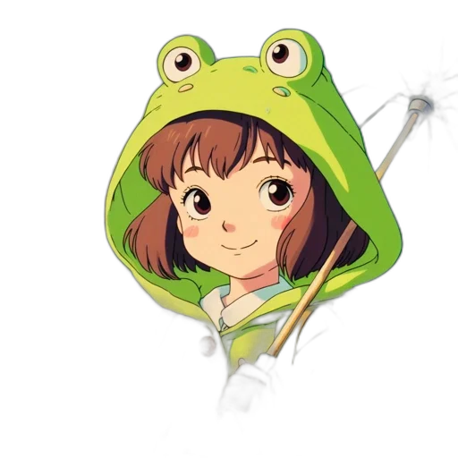 hat, jacket, dragon, staff transparent PNG cut-out