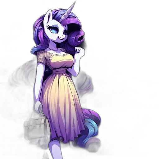 dress, staff, jewelry, fantasy art transparent PNG cut-out
