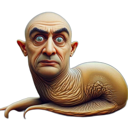 creature, animal, face, staff transparent PNG cut-out