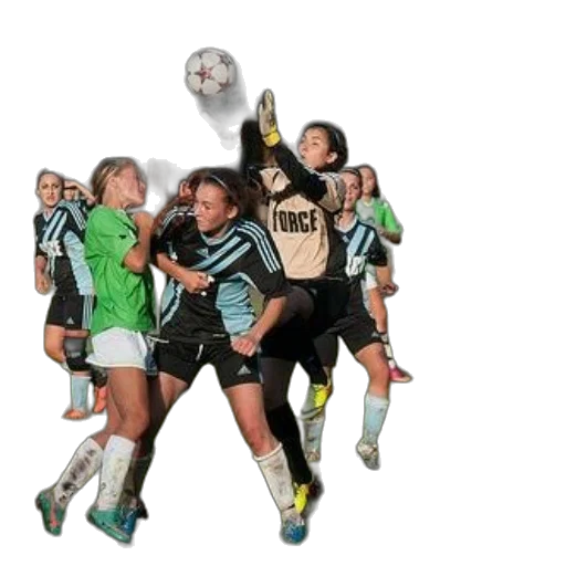 soccer, game, progress, players transparent PNG cut-out