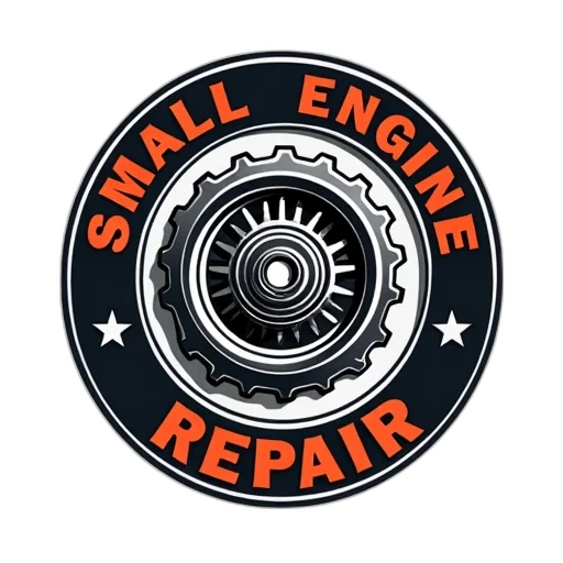 small, engine, repair, logo transparent PNG cut-out