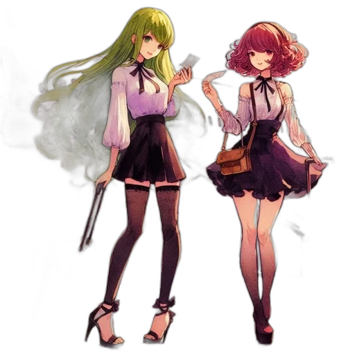 staff, dress, concept art, pixel art transparent PNG cut-out