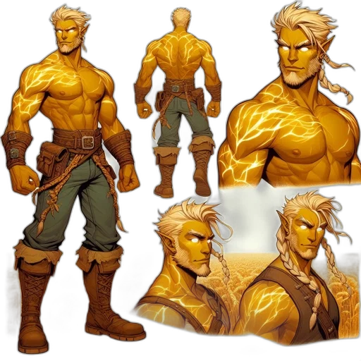 concept art, comic book art, fantasy art, 3d render transparent PNG cut-out