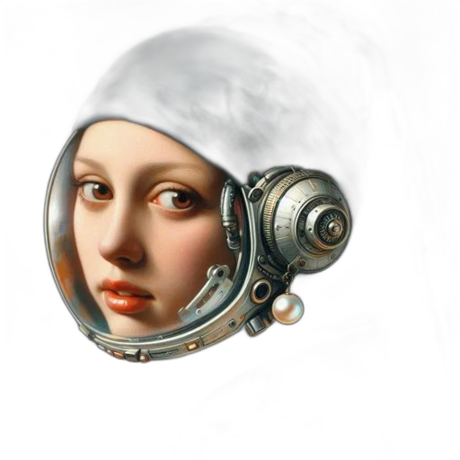 robot, face, jewelry, hat transparent PNG cut-out