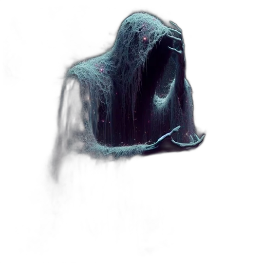 mask, creature, face, hair transparent PNG cut-out