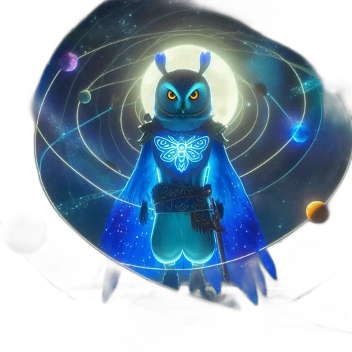 staff, robot, mask, creature transparent PNG cut-out