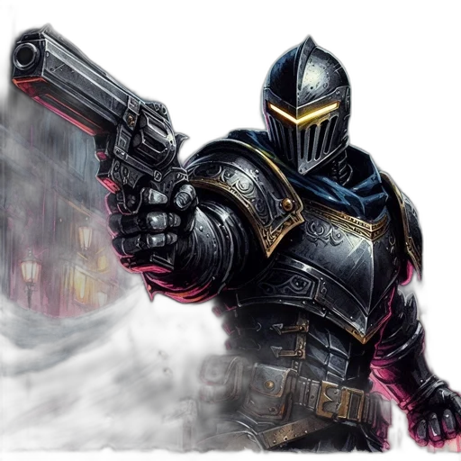 weapon, sword, robot, concept art transparent PNG cut-out