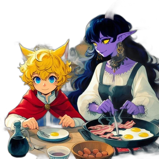 food, dragon, mask, pixel art transparent PNG cut-out