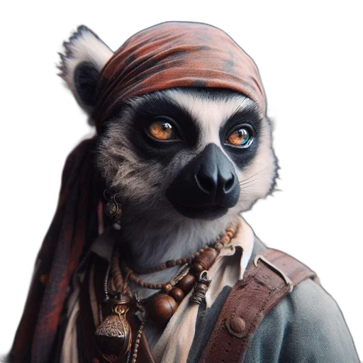 animal, staff, mask, creature transparent PNG cut-out