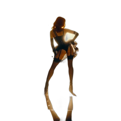 dress, staff, jewelry, robot transparent PNG cut-out
