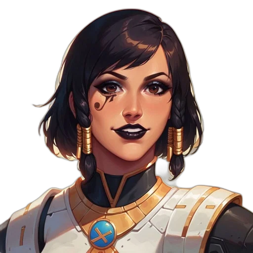 face, staff, crown, jewelry transparent PNG cut-out