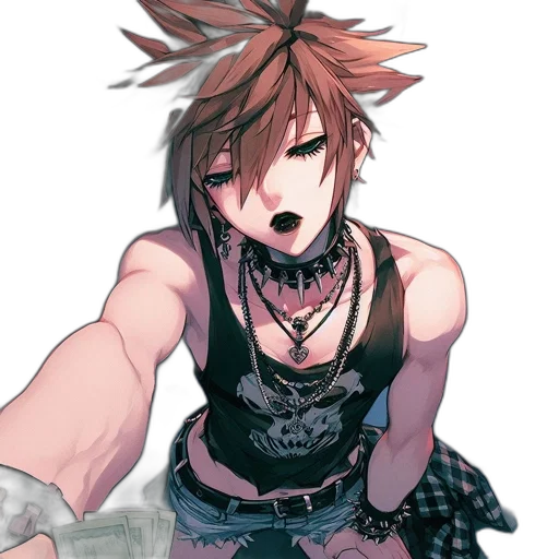 weapon, hair, staff, animal transparent PNG cut-out