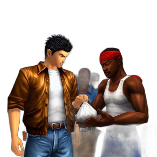 concept art, pixel art, 3d render, comic book art transparent PNG cut-out