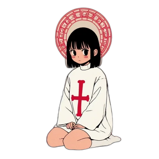 hat, dress, crown, anime transparent PNG cut-out