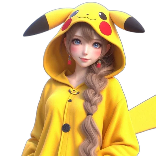 dress, hat, jacket, face transparent PNG cut-out