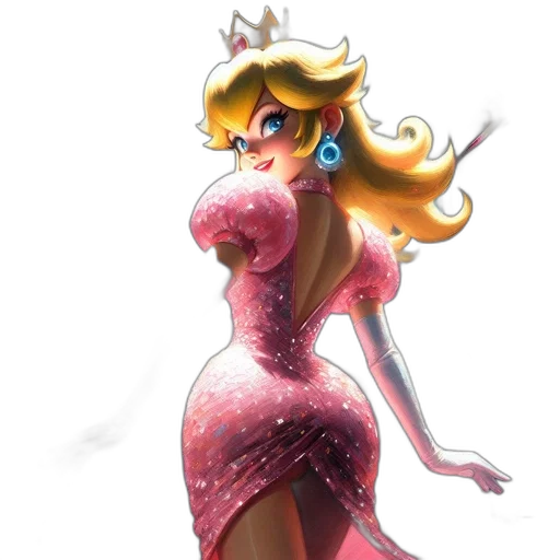 dress, crown, concept art, fantasy art transparent PNG cut-out