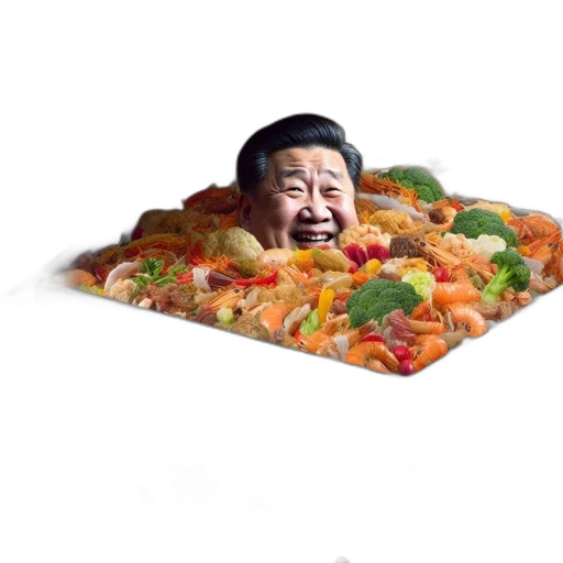 food, umbrella, face, weapon transparent PNG cut-out
