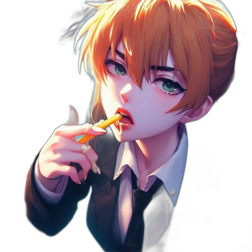 food, staff, weapon, face transparent PNG cut-out