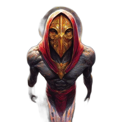 mask, creature, face, robot transparent PNG cut-out