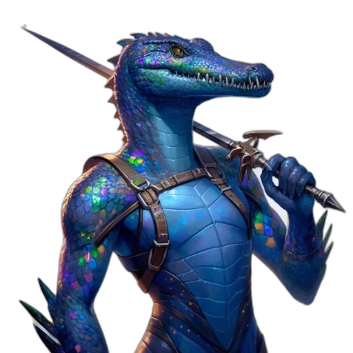 dragon, animal, staff, creature transparent PNG cut-out