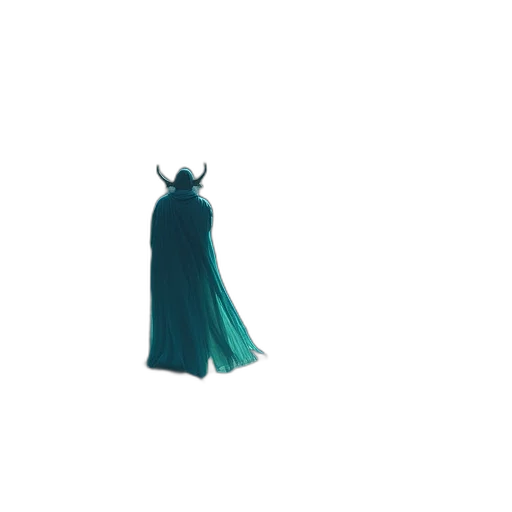 dress, crown, jewelry, staff transparent PNG cut-out