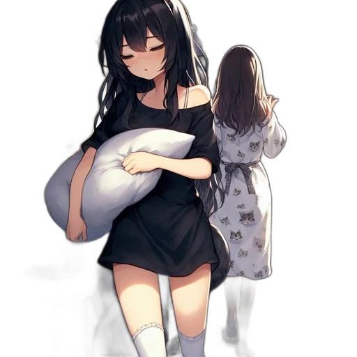 dress, creature, mask, weapon transparent PNG cut-out
