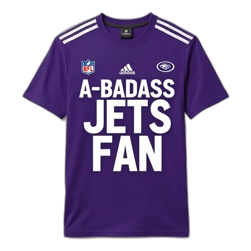 purple, t-shirt, text, a-badass transparent PNG cut-out