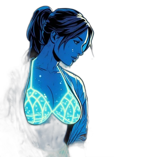 jewelry, dress, concept art, comic book art transparent PNG cut-out