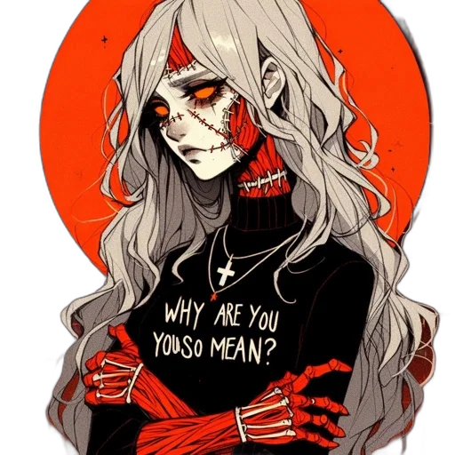 mask, creature, face, dress transparent PNG cut-out
