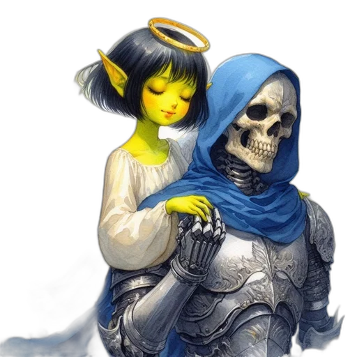 mask, robot, sword, face transparent PNG cut-out