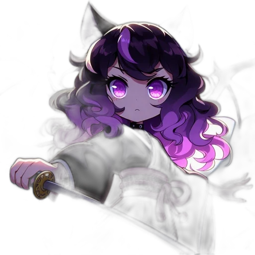 staff, weapon, crown, hair transparent PNG cut-out