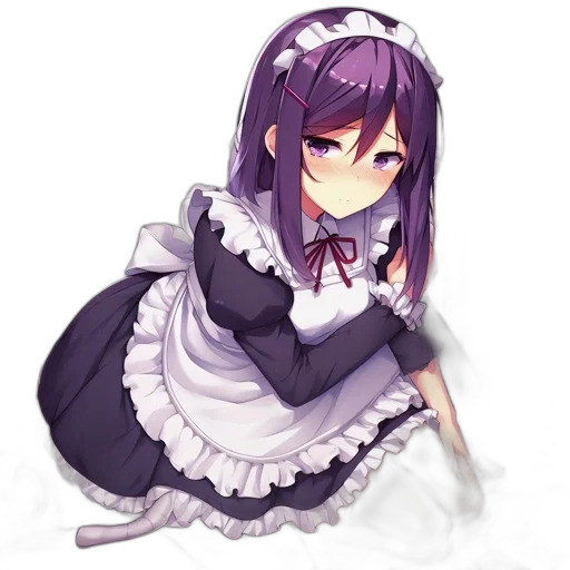 dress, robot, weapon, staff transparent PNG cut-out