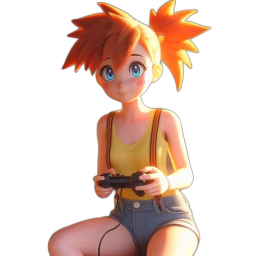 weapon, dress, staff, face transparent PNG cut-out