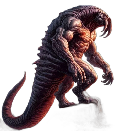 dragon, creature, animal, staff transparent PNG cut-out