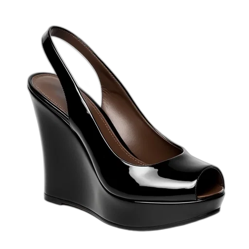 shoes, 3d render, tory, sling transparent PNG cut-out
