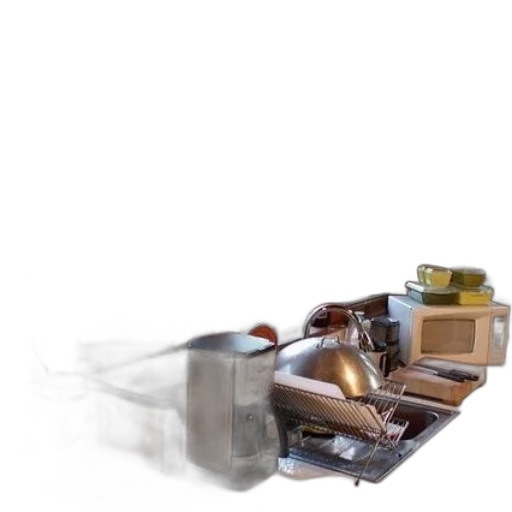 furniture, weapon, jewelry, food transparent PNG cut-out