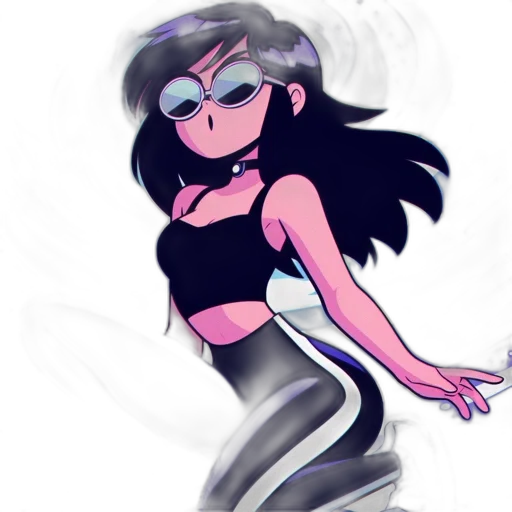dress, staff, concept art, cartoon transparent PNG cut-out