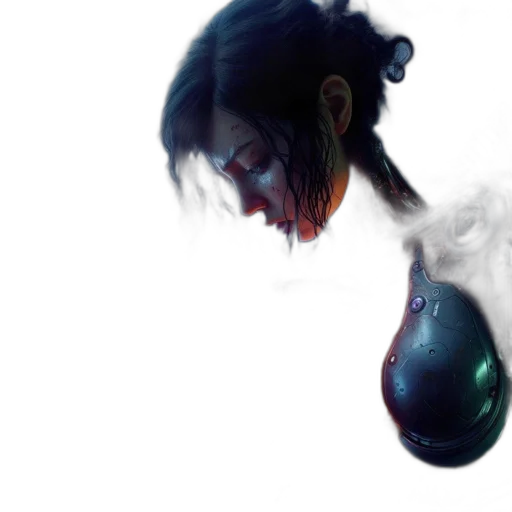 mask, face, bottle, concept art transparent PNG cut-out