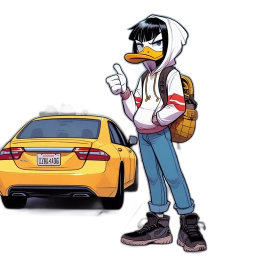 car, jacket, animal, robot transparent PNG cut-out