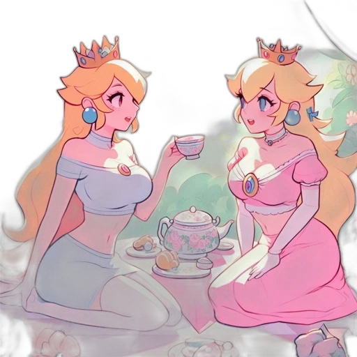 crown, dress, concept art, fantasy art transparent PNG cut-out