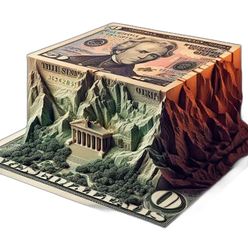 concept art, elaborate, carving, folded transparent PNG cut-out