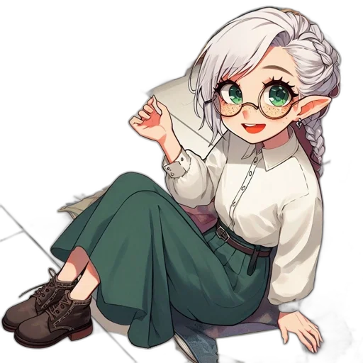staff, weapon, dragon, anime transparent PNG cut-out