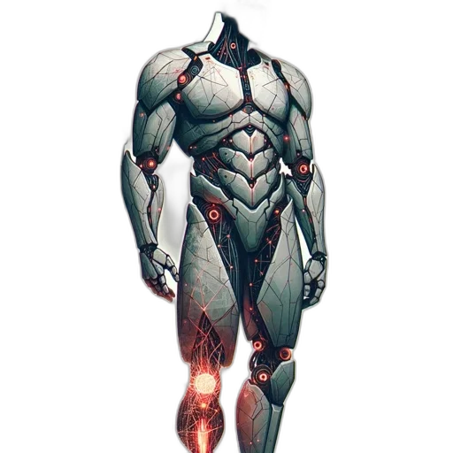 robot, weapon, sword, creature transparent PNG cut-out