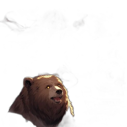 animal, creature, face, staff transparent PNG cut-out