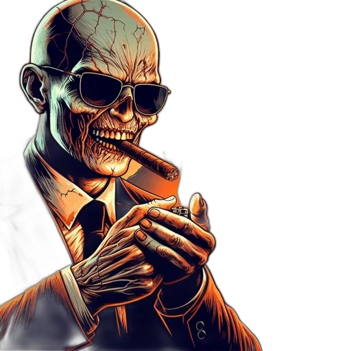 face, comic book art, concept art, cyberpunk transparent PNG cut-out