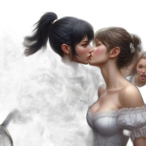 fantasy art, photorealistic, concept art, oil painting transparent PNG cut-out