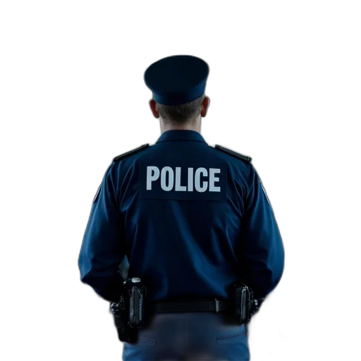 jacket, staff, weapon, face transparent PNG cut-out